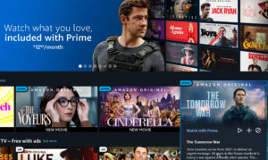 Amazon Prime TV Subscription Service