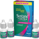 Systane Ultra Lubricant Eye Drops, .33 fl oz (10 ml) Bottle – (3 Count)