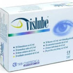 VISLUBE LUBRICANT EYE DROPS (20 * 0.3 ML) TEMPORARY RELIEF OF DRY EYE
