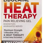 Mentholatum Lidocaine Heat Pain Reliving Gel Maximun Strength Heat Therapy, Assorted 2.7 Fl Oz