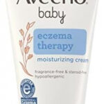 Aveeno Baby Eczema Therapy Moisturizing Cream, Natural Colloidal Oatmeal & Vitamin B5, Baby Eczema Cream for Dry, Itchy, Irritated Skin Due to Eczema, Paraben- & Steroid-Free, 5 oz Packaging May Vary