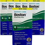 Boston Rewetting Drops for Rigid Gas Permeable Contact Lenses – 0.33 Ounce, 6 Pack