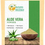 Herbs Botanica Aloe Vera Powder Organic for Hair Growth, Skincare, Haircare Organic, Moisturizing, and Soothing Aloe Barbadensis Vegan NO GMO 5.3oz /150g