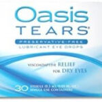 Oasis TEARS Lubricant Eye Drops, One 30 Count Box Sterile Disposable Containers, 0.3ml/0.01 fl oz