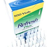 Allergan Refresh Plus Lubricant Eye Drops Single-Use Vials, Clear, (100 Count (Pack of 1))