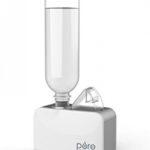 Pure Enrichment MistAire Travel – Ultrasonic Cool Mist Water Bottle Humidifier with Auto Shut-Off, Mood Light, Fold-Out Leg, and Storage Bag for Portable Use at Home, Office, Hotel, and More