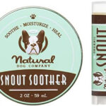 Natural Dog Company Snout Soother Bundle, Includes 2oz Tin + 0.15oz Stick, Dog Nose Balm for Chapped, Crusty and Dry Dog Noses, Organic, All Natural Ingredients, Packaging May Vary