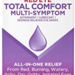 Visine Multi-Symptom Eye Drops – Astringent, Lubricant & Redness Reliever for Irritated, Dry, Red Eyes – 0.5 fl. oz