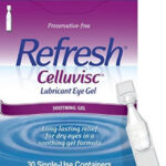 Refresh Celluvisc Lubricant Eye Gel Drops, Single-Use Containers, 30 Count (Pack of 1)