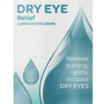 Visine Dry Eye Relief Lubricant Eye Drops with Polyethylene Glycol 400 to Moisturize and Soothe Irritated, Gritty and Dry Eyes, Designed to Work Like Real Tears, 0.5 fl. oz