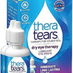 TheraTears Dry Eye Therapy Lubricating Eye Drops for Dry Eyes, 1 fl oz bottle Twin Pack, (2 x 30mL Bottles)