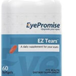 EyePromise Ez Tears Eye Vitamin – Occasional Eye Irritation Supplement – Omega-3s and 8 Other Soothing Ingredients – for Irritation, Dryness, Itching, Redness