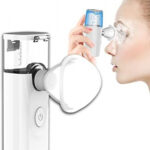 Eye Moisturizer Nebulizer, Dry Eye Relief, Eye Fatigue Relief and Dryness Relief, The Perfect aid for Eye Drops, Portable and Easy to use