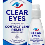 Clear Eyes Contact Lens Relief Eye Drops, 0.5 Fl Oz