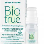 Biotrue Hydration Boost Rehydrating Contact Lens Eye Drops from Bausch + Lomb, Hydrating, Preservative Free, Naturally Inspired, 0.33 FL Oz (10 mL)