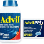 Advil Pain Reliever and Fever Reducer, Ibuprofen 200mg for Pain Relief – 300 Count, Advil PM Pain Reliever and Nighttime Sleep Aid, Ibuprofen for Pain Relief and Diphenhydramine Citrate – 2 Count
