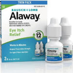 Alaway Antihistamine Eye Drops, Allergy Relief from Itchy Eyes, Works in Minutes, Provides Relief for up to 12 Hours, Clinically Tested Prescription Strength Formula, 0.34 Fl Oz (Pack of 2)