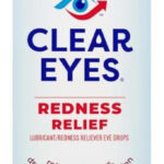 Clear Eyes Redness Relief Lubricant Redness Relief Eye Drops, 0.5 oz